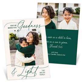 Bring Goodness - Christmas Card