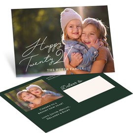 Sweet Greeting - New Year Postcard