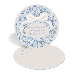 Fairy Tale Bow - Wedding Advice Card