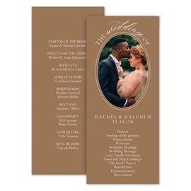 Classic Love - Wedding Program