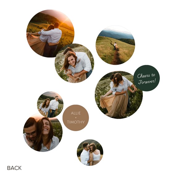 photo placeholders with text areas