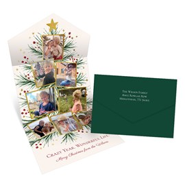 Family Collage - Seal & Send Christmas Card