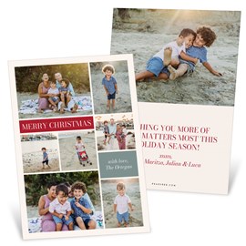 Family Highlights - Christmas Card