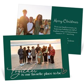 Our Favorite Place - Christmas Card