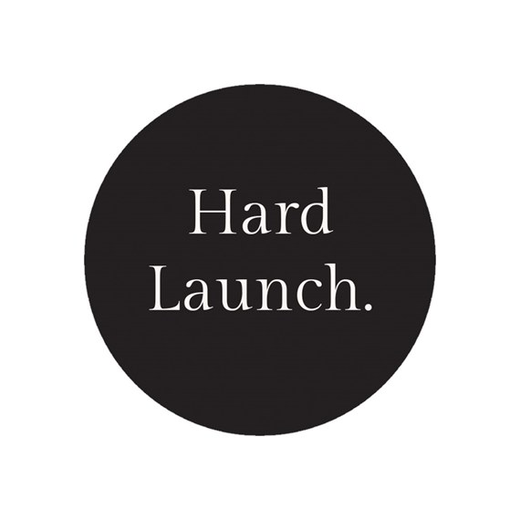 black envelope seal with text placeholder