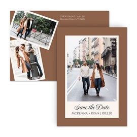 Classic Photo - Save the Date Postcard