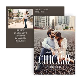 City of Love - Save the Date Postcard