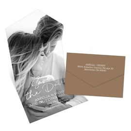 Lovely Script - Seal and Send Save the Date