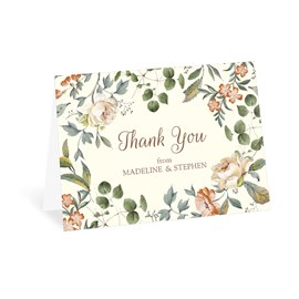 Vintage Garden - Thank You Card