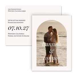 Graceful Arch - Save the Date Postcard