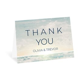 Ocean Horizon - Thank You Card