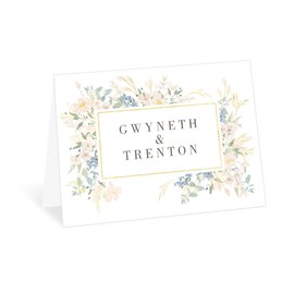 Dainty Floral - Thank You Card