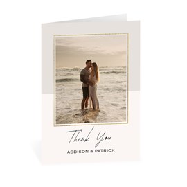 Color Contrast - Thank You Card