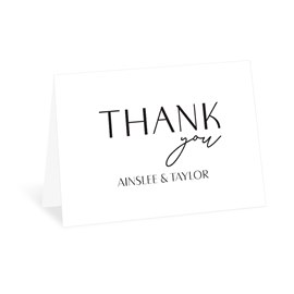 After the Wedding - Thank You Card
