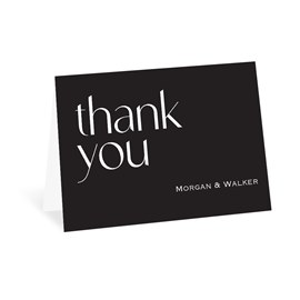 We Said Yes - Thank You Card