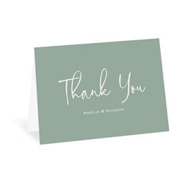Timeless Type - Thank You Card