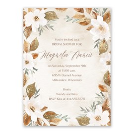 Fall Foliage - Bridal Shower Invitation
