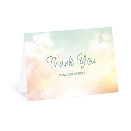 Ocean Sunset - Thank You Card
