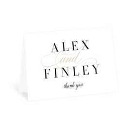 Modern Layout - Thank You Card