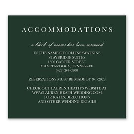 Timeless Beauty - Information Card