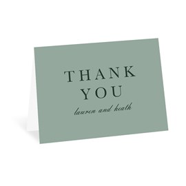 Timeless Beauty - Thank You Card