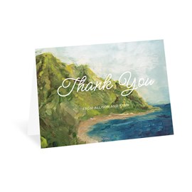 Paradise - Thank You Card