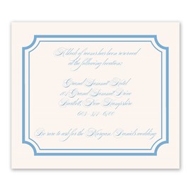 Classic Border - Information Card