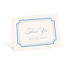 Classic Border - Thank You Card