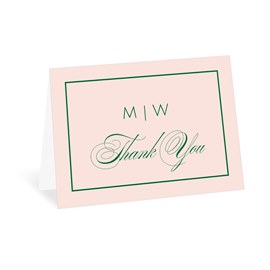 Formal Script - Thank You Card