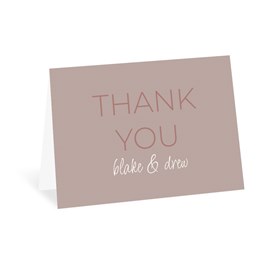Getting Married - Thank You Card