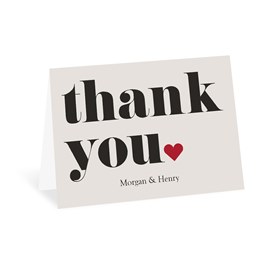 Story of Us - Thank You Card