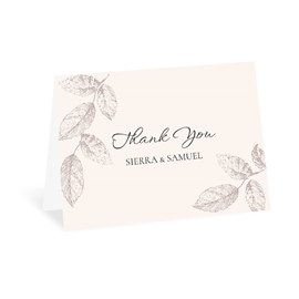 Botanical - Thank You Card