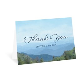 Mountain View - Thank You Card