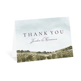 Wine Country - Thank You Card