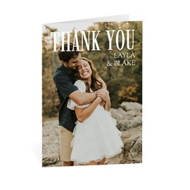 Headline - Thank You Card