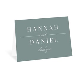 Typestyle - Thank You Card