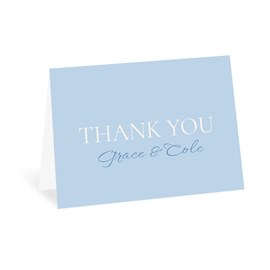 Mixed Font - Thank You Card