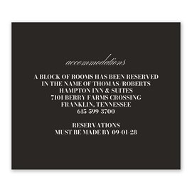 Right Type - Information Card