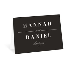 Right Type - Thank You Card