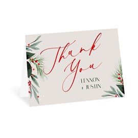 Season to be Married - Thank You Card