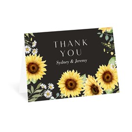 Sunflower Beauty - Thank You Card