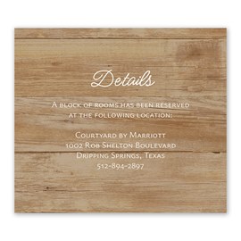 Hitched - Information Card