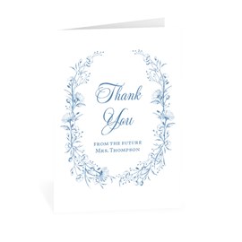 Sweet Elegance - Bridal Shower Thank You Card