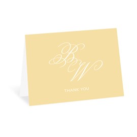 Forever Script - Thank You Card