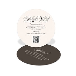 Calligraphy - Digital RSVP Card