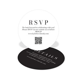 Modern Type - Digital RSVP Card