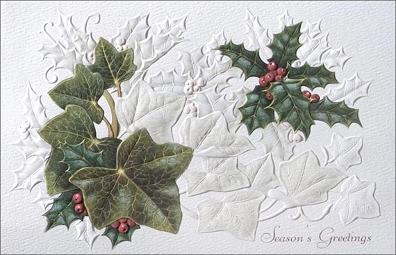 Holly and Ivy Recycled Holiday