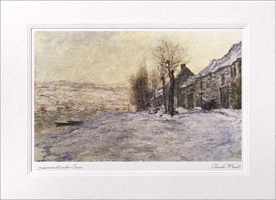 Lavacourt Under Snow