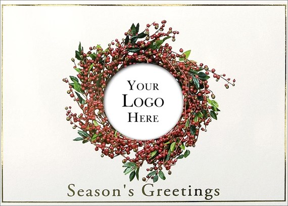 Season's Greetings Wreath