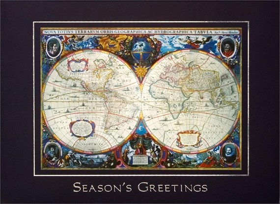 Map of Greetings